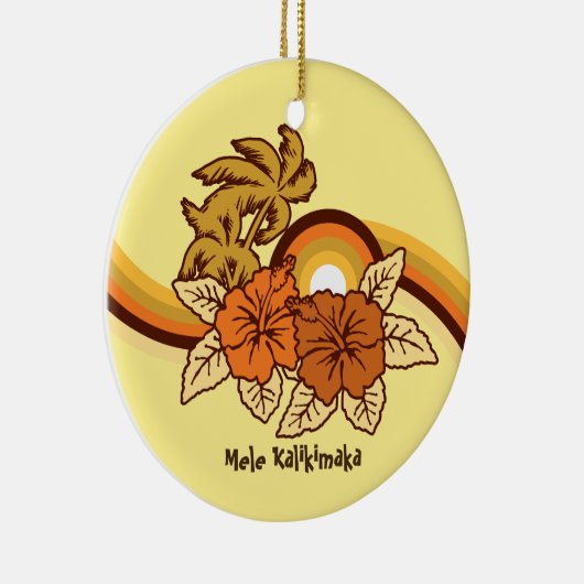 サーフィンサファリホリデイオーナメント セラミックオーナメント (右)