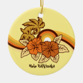 サーフィンサファリホリデイオーナメント セラミックオーナメント (正面)