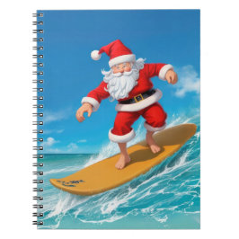 サーフィンサンタクロース ノートブック