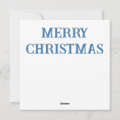 サーフィンサンタメリークリスマスカード シーズンカード (裏面)