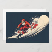 サーフィンサンタ・サマークリスマス 案内状 (正面/裏面)