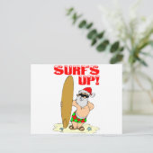 サーフィンサンタ シーズンポストカード (スタンド正面)