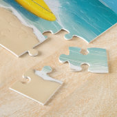 サーフィンサンタ ジグソーパズル (側面)