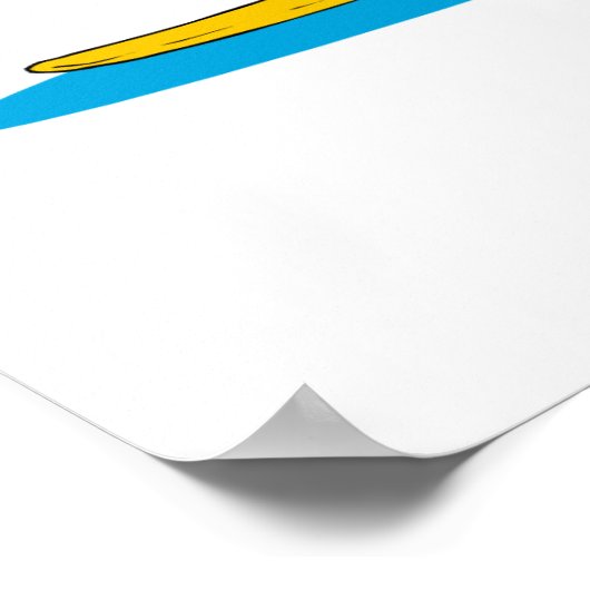 サーフィンサンタ ポスター (角)