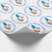サーフィンサンタ ラッピングペーパー (角)
