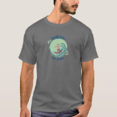 サーフィンサンタTシャツ Tシャツ (正面)