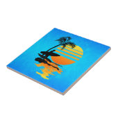 サーフィンサンライズ タイル (側面)