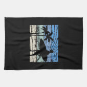 サーフィンサーファー キッチンタオル (横)