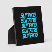 サーフィンサーフィン フォトプラーク (正面)