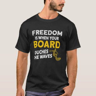 サーフィンサーフボードサーフボーダーサーファー Tシャツ