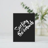 サーフィンザコブ引用文 ポストカード (スタンド正面)