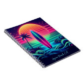 サーフィンザネオンサンセット ノートブック (右側)