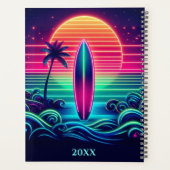 サーフィンザネオンサンセット プランナー手帳 (裏面)