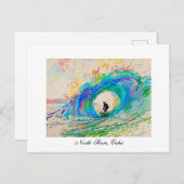 サーフィンザバレル ポストカード (正面/裏面)