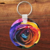 サーフィンザレインボーバラ キーホルダー (正面)