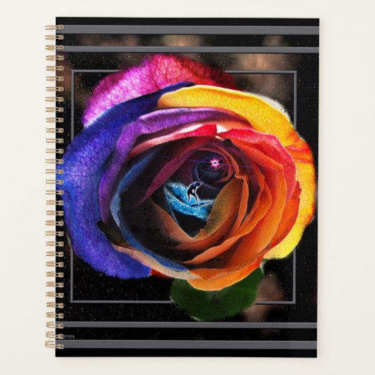 サーフィンザレインボーバラ プランナー手帳 (正面)