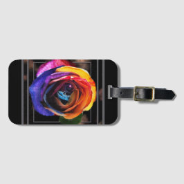 サーフィンザレインボーバラ ラゲッジタグ