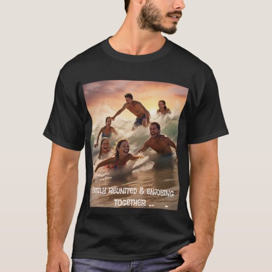 サーフィンザ・ウェーブ・オブ・ジョイMens Tシャツ (正面)