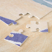 サーフィンザ・ウェーブ | 水コンテンポラリー色海 ジグソーパズル (側面)