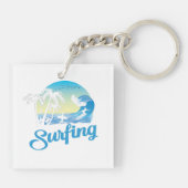 サーフィンシービーチ キーホルダー (裏面)