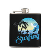 サーフィンシービーチ フラスク (正面)