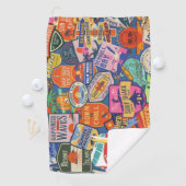 サーフィンシール ゴルフタオル (インサイチュ)