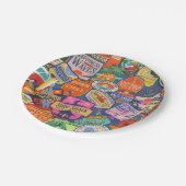 サーフィンシール ペーパープレート (アングル)