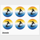 サーフィンシール ラウンドシール (シート)