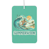 サーフィンスケルトンサマウィーンビーチビベス カーエアーフレッシュナー (正面)