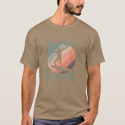 サーフィンスポーツウォーターギフト Tシャツ (正面)