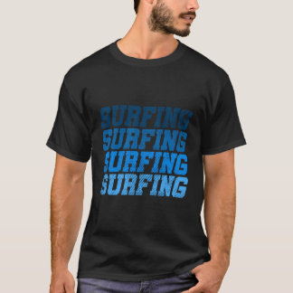 サーフィンスポーツ海ウェーブサーファービーチサーフィン Tシャツ