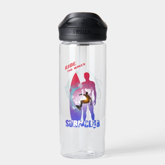 サーフィンスポーツ | 20oz ウォーターボトル (背面)