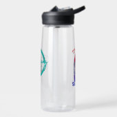 サーフィンスポーツ | 25oz 水ボトル ウォーターボトル (左面)