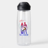 サーフィンスポーツ | 25oz 水ボトル ウォーターボトル (背面)