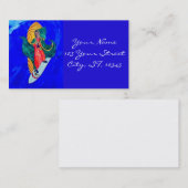 サーフィンセントブルー名刺 名刺 (正面/裏面)