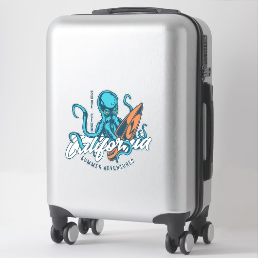 サーフィンタコ2 シール (スーツケース)