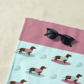 サーフィンダックスントビーチタオル ビーチタオル (インサイチュ)