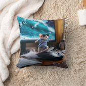 サーフィンダマウス！クッション クッション (ブランケット)