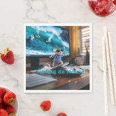 サーフィンダマウス！文字版 スタンダードランチョンナプキン (インサイチュ)