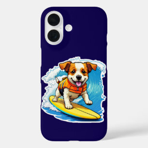 サーフィンドッグiPhoneケース iPhone 16ケース