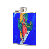 サーフィンヌンオンブルーウェーブお尻フラスコ フラスク (左)