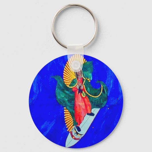 サーフィンヌンキーチェーン キーホルダー (正面)