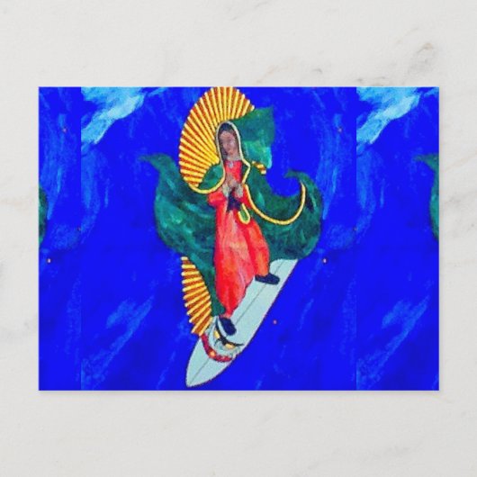 サーフィンヌンハガキ ポストカード (正面)