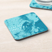 サーフィンハワイグリーンルームハワイアンコースター コースター (左側)