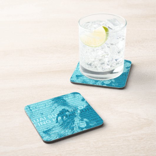 サーフィンハワイグリーンルームハワイアンコースター コースター (右側)