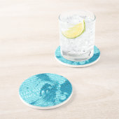 サーフィンハワイグリーンルームハワイアンストーンコースター コースター (側面)