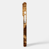 サーフィンハワイグリーンルームフェイクウッドサーファー Case-Mate iPhoneケース (裏面 / 左)