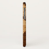 サーフィンハワイパームツリーズフェイクウッドトロピカル Case-Mate iPhoneケース (裏面/左)