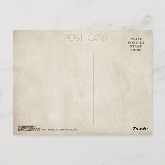 サーフィンハワイ ポストカード (裏面)