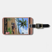 サーフィンハワイ ラゲッジタグ (正面横)